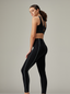 Women's weightless Performance leggings for Active wear | Black all size INSEAM 28”