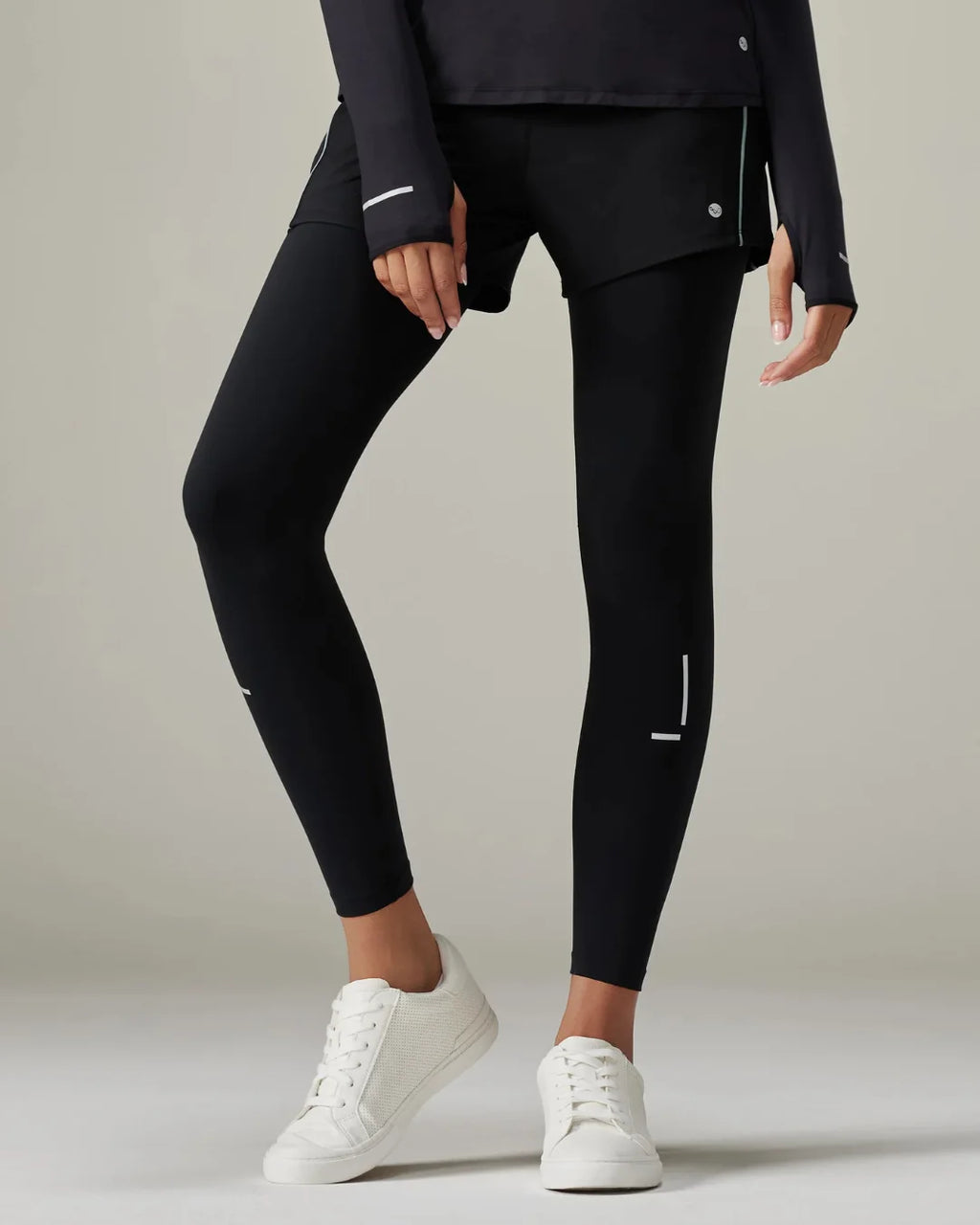 2-in-1 Runner Shorts with Leggings