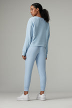 Seamed Cropped Sweatshirt