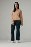 Seamed Cropped Sweatshirt