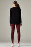 Women Long Sleeve active wear top -Black color