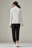 " Best Performance Weightless Long Sleeve Top for Active Women- White color "