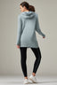 Women's Casual UltraSoft Hoodie Pullover Hooded Top Long Sleeve Sweatshirt with Pockets Size XS-XL-Lead color