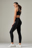 Women's weightless Performance leggings for Active wear | Black all size INSEAM 28” and sports bra